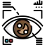 Eye scan icon 64x64