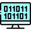 Binary code 图标 64x64