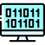 Binary code 图标 64x64