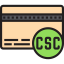 Card security code icon 64x64