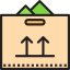 Cardboard box icon 64x64