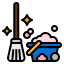 Cleaning mop アイコン 64x64