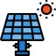 Solar energy icon 64x64