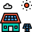 Solar energy icon 64x64