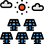 Solar energy icon 64x64