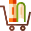Shopping cart icon 64x64
