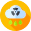 Acid rain icon 64x64