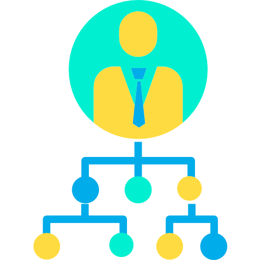 Hierarchical structure ícone