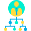 Hierarchical structure icon 64x64