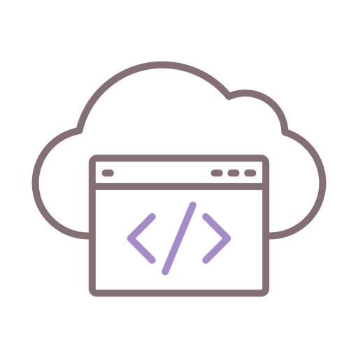 Cloud coding アイコン