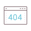 Error 404 іконка 64x64