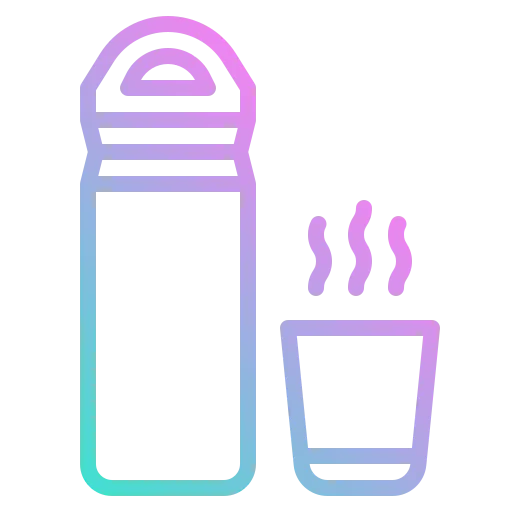 Thermo flask icon