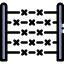 Barbed wire icon 64x64