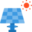 Solar energy icon 64x64