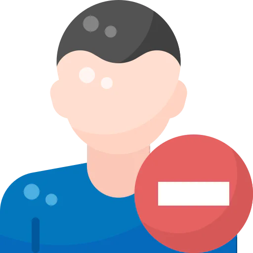 Delete user ícone