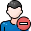 Delete user icon 64x64