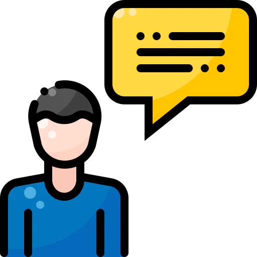 Talk ícono