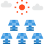 Solar energy icon 64x64