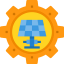 Solar energy icon 64x64