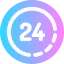 24 hours Ikona 64x64
