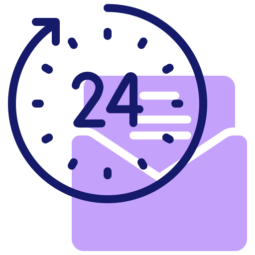 24 hours support アイコン