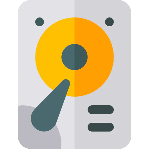 Hard disk icon