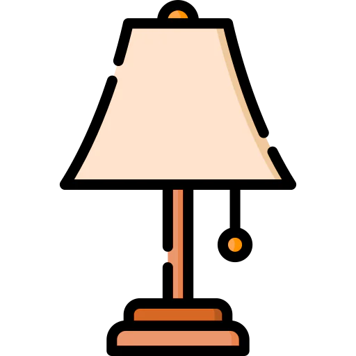Table lamp icon