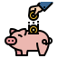 Piggy bank ícono 64x64