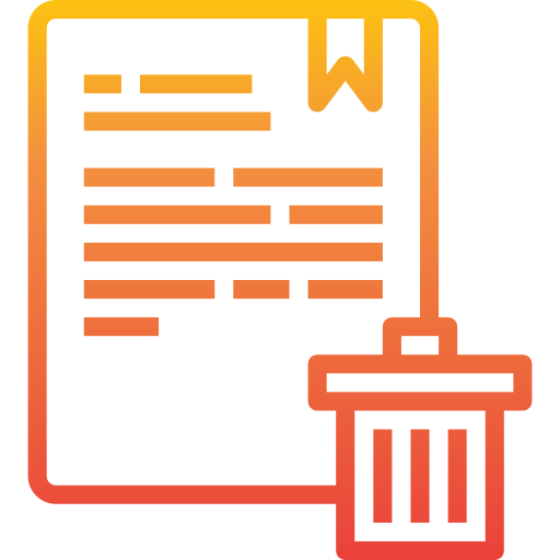 Delete icon