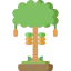 Cocoa tree ícono 64x64