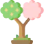 Almond tree ícono 64x64