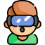 Virtual reality icon 64x64