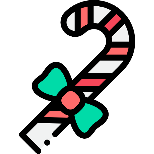 Candy cane icon