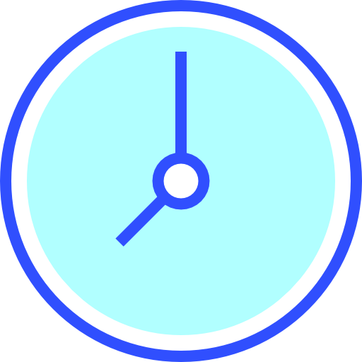 Wall clock icon