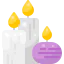Spa candles icône 64x64