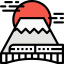Fuji mountain icon 64x64