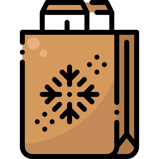 Мешок для подарков иконка