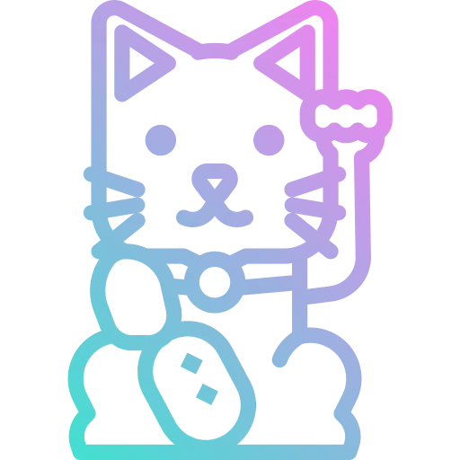 Maneki neko icon