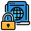 Cyber security Ikona 64x64