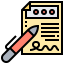 Contract icon 64x64