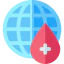 Blood donation icon 64x64