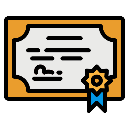 Certificate icon