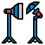 Studio lighting icon 64x64
