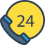 24 hours icon 64x64