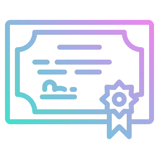 Certification icon