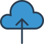 Cloud computing icon 64x64