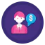 Financial consultant icon 64x64