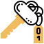 Hotel key ícone 64x64