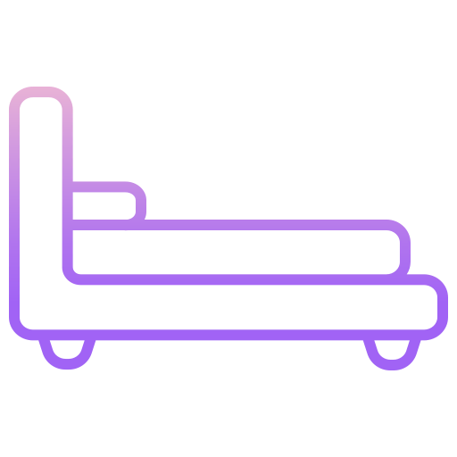 Single bed icon