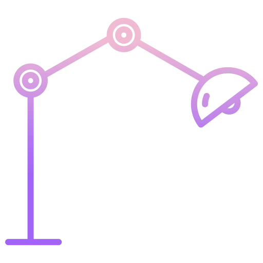 Table lamp icon